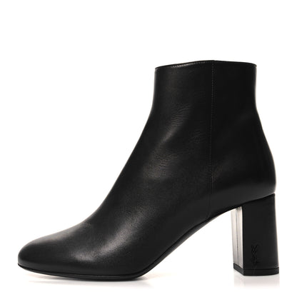 Saint Laurent Nappa Vendome Loulou Ankle Zip Boot 38.5 Black 1 of 9
