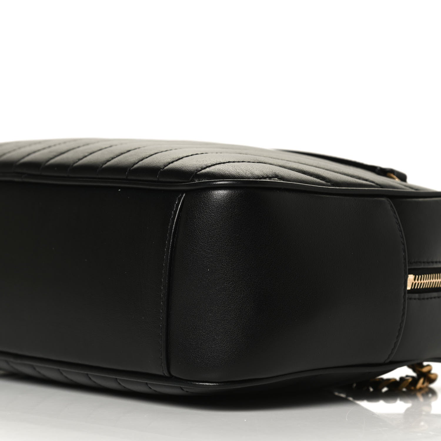 Saint Laurent Calfskin Matelasse Joan Camera Bag Black 10 of 12