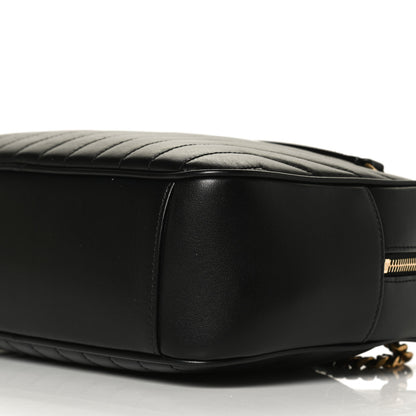 Saint Laurent Calfskin Matelasse Joan Camera Bag Black 10 of 12