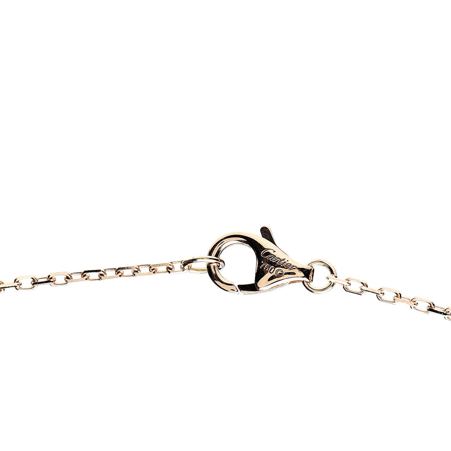 18K Pink Yellow White Gold Pearl Trinity Drop Necklace
