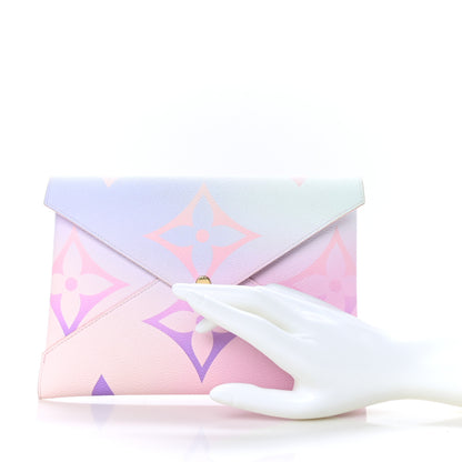 Louis Vuitton Monogram Giant Spring In The City Large Kirigami Pochette Sunrise Pastel 2 of 9