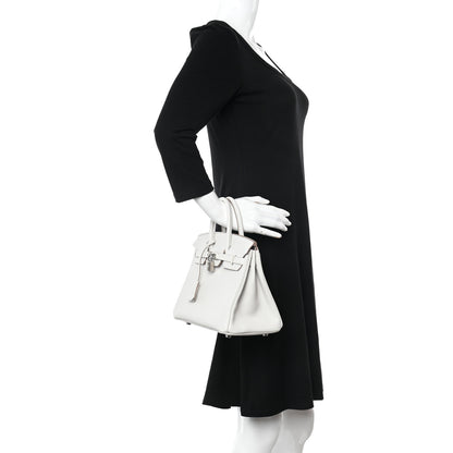 Hermes Togo Birkin 25 Gris Pale 2 of 11