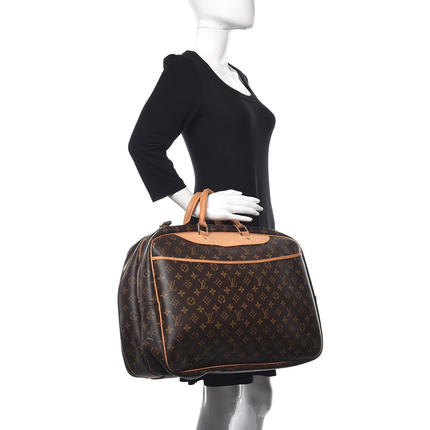 Louis Vuitton Monogram Alize 24 Heures Luggage 2 of 12