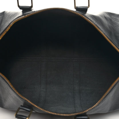 Louis Vuitton Epi Keepall 45 Black 5 of 13