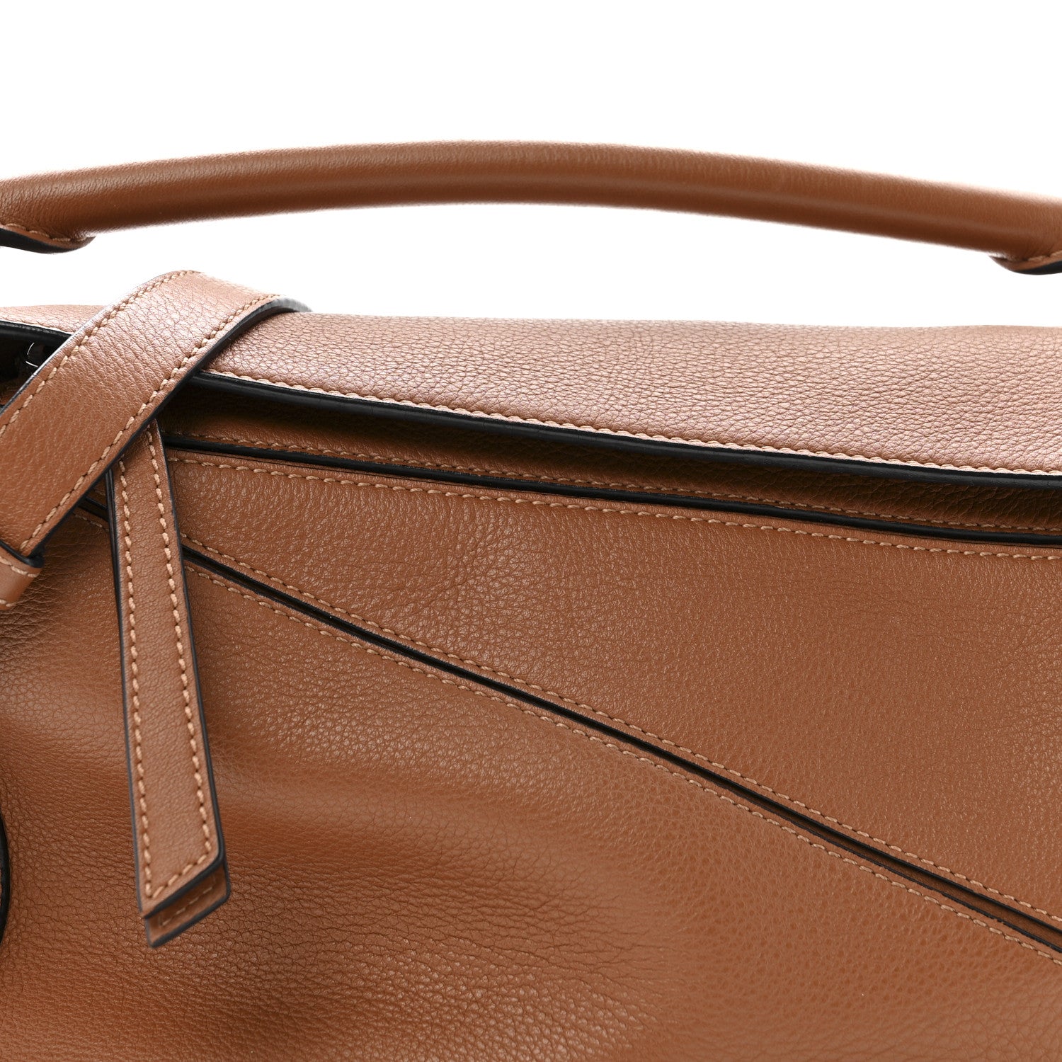 Loewe Calfskin Small Puzzle Bag Tan 7 of 11