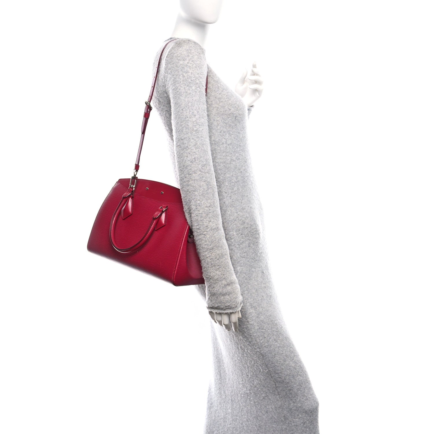 Louis Vuitton Epi Soufflot MM Fuchsia 2 of 11