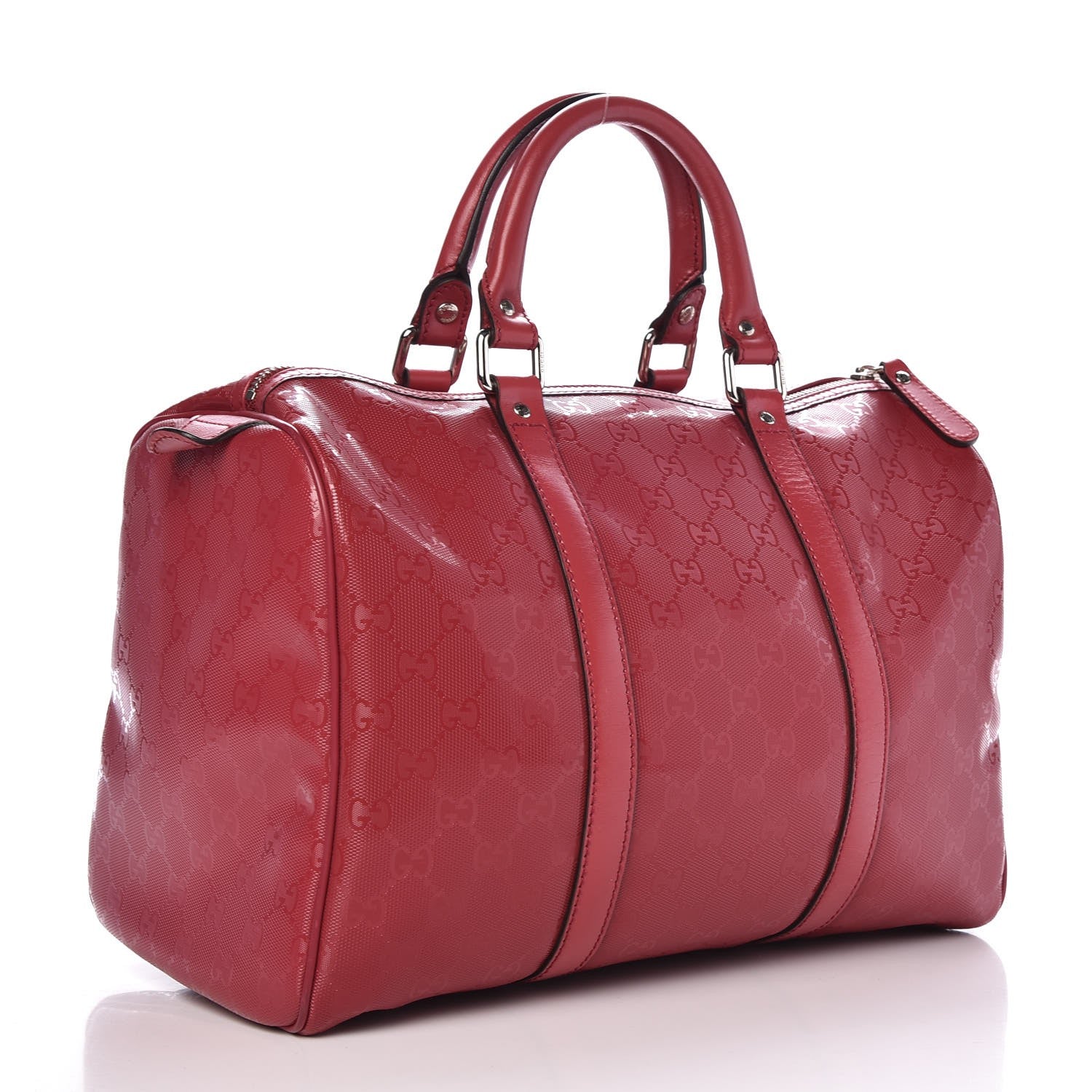 Gucci Imprime Monogram Medium Joy Boston Rose Blush 3 of 8