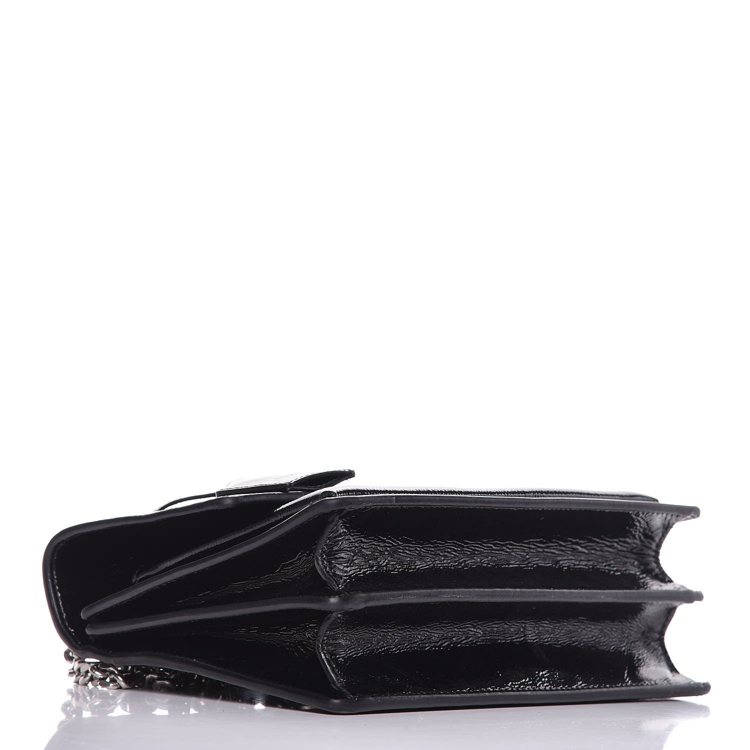 Saint Laurent Patent Medium Monogram Sunset Black 5 of 12