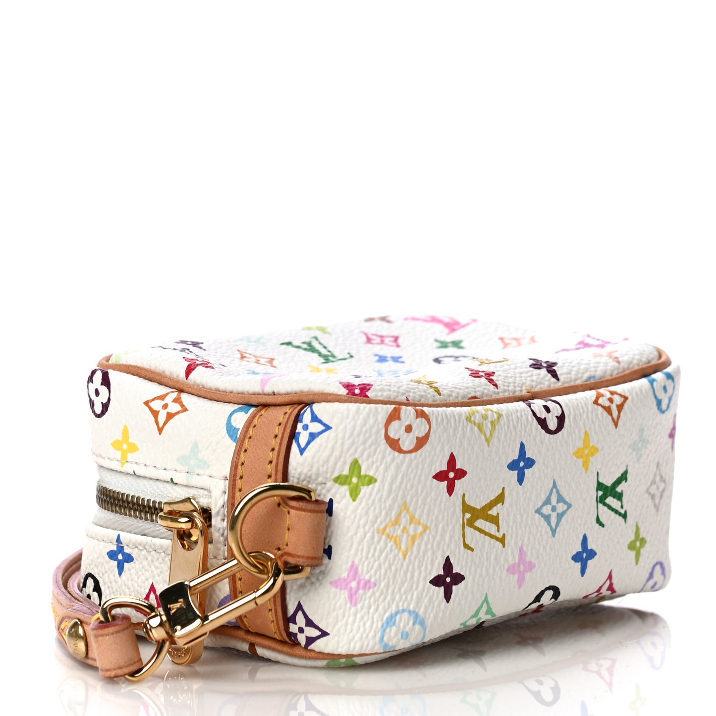 Monogram Multicolor Trousse Wapity White