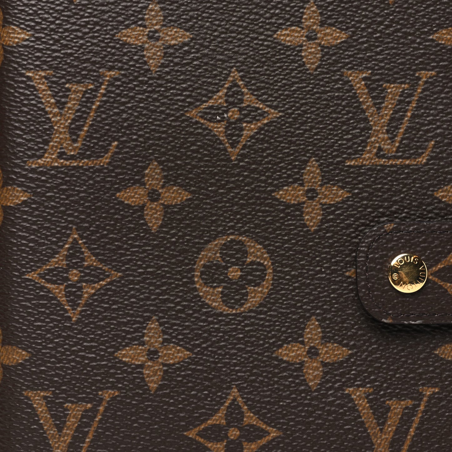 Monogram Medium Ring Agenda Cover