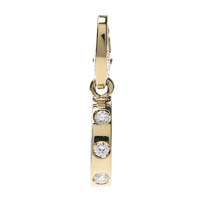 Cartier 18K Yellow Gold Diamond LOVE Ring Charm 1 of 5