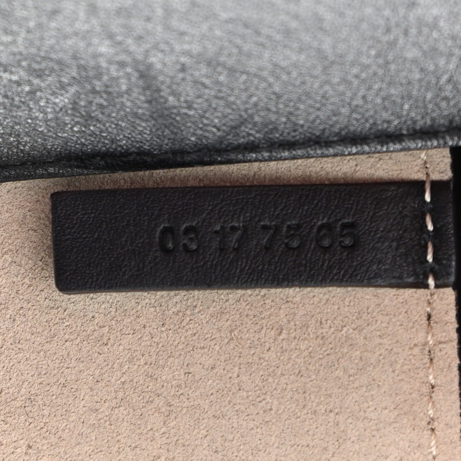 Chloe Suede Calfskin Faye Wallet On Strap Black 7 of 16