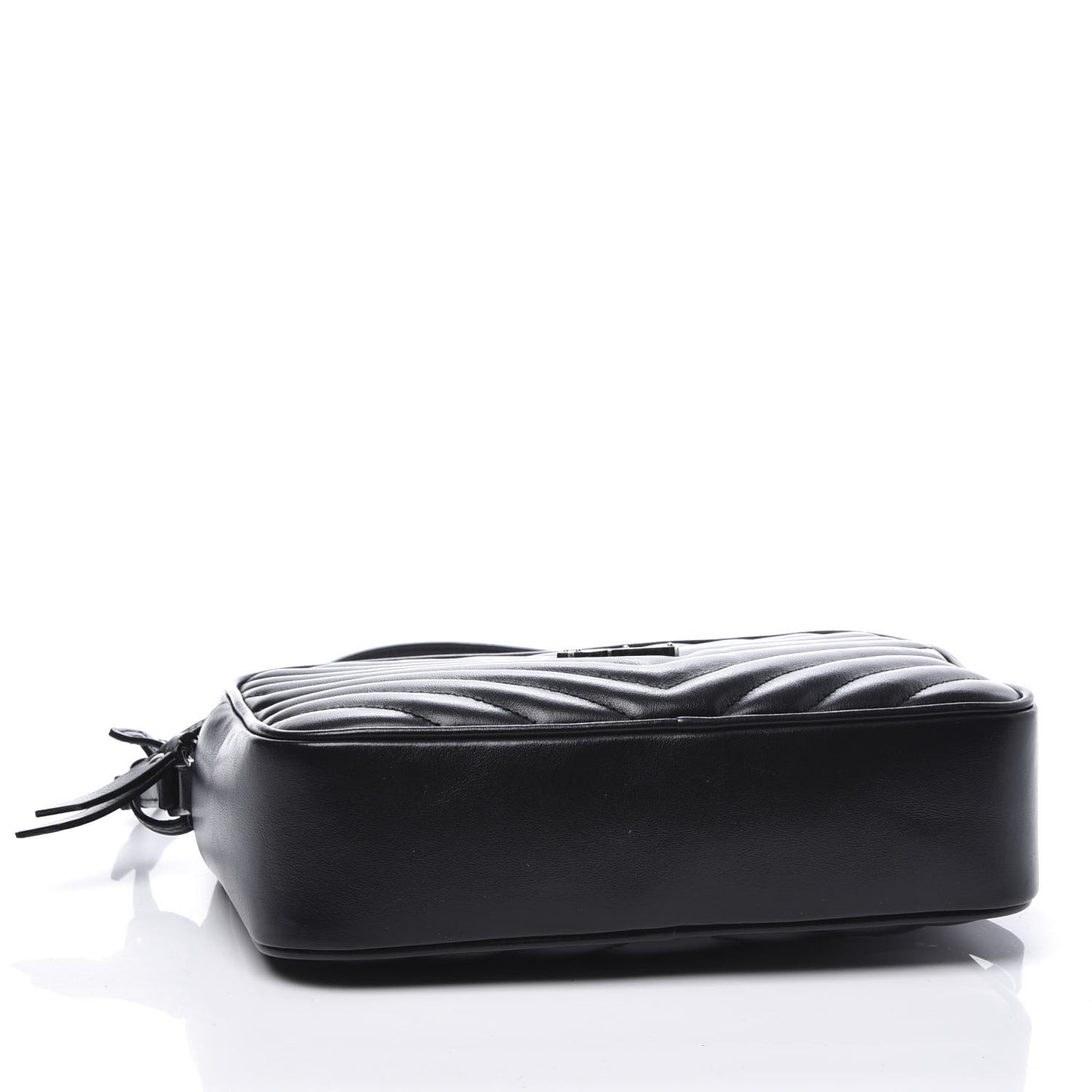 Calfskin Matelasse Monogram Lou Camera Bag Black