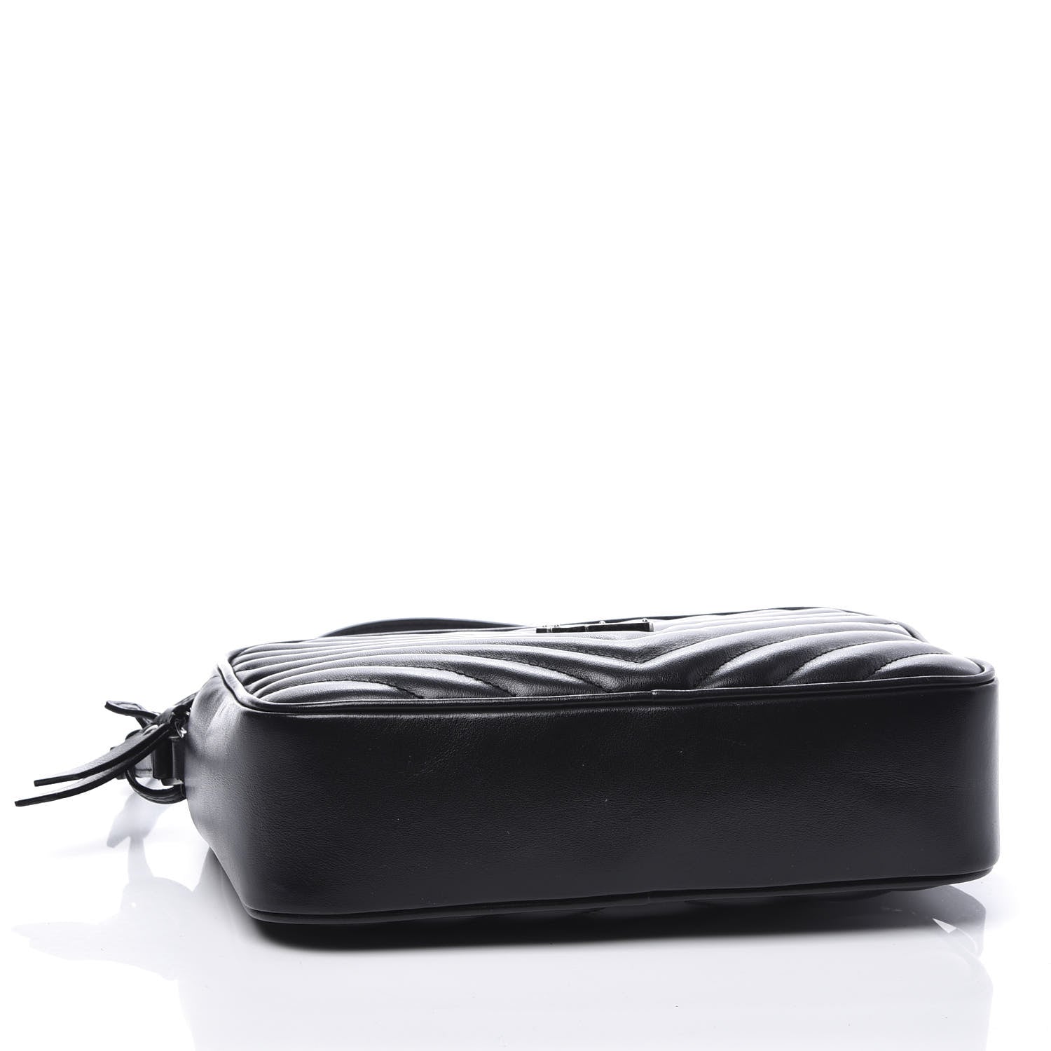 Saint Laurent Calfskin Matelasse Monogram Lou Camera Bag Black 3 of 8