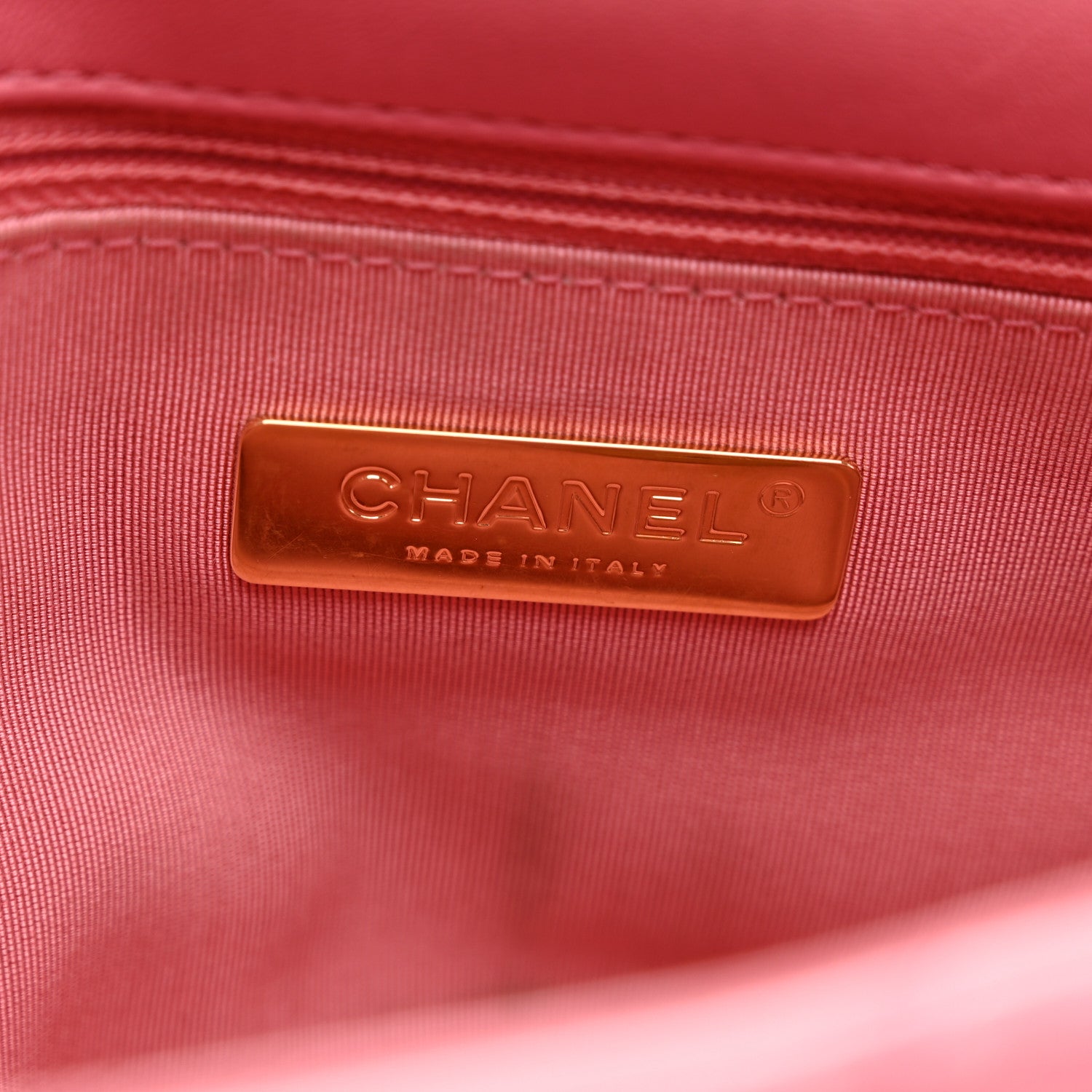 Chanel Lambskin Quilted Medium Chanel 19 Flap Pink 6 of 10