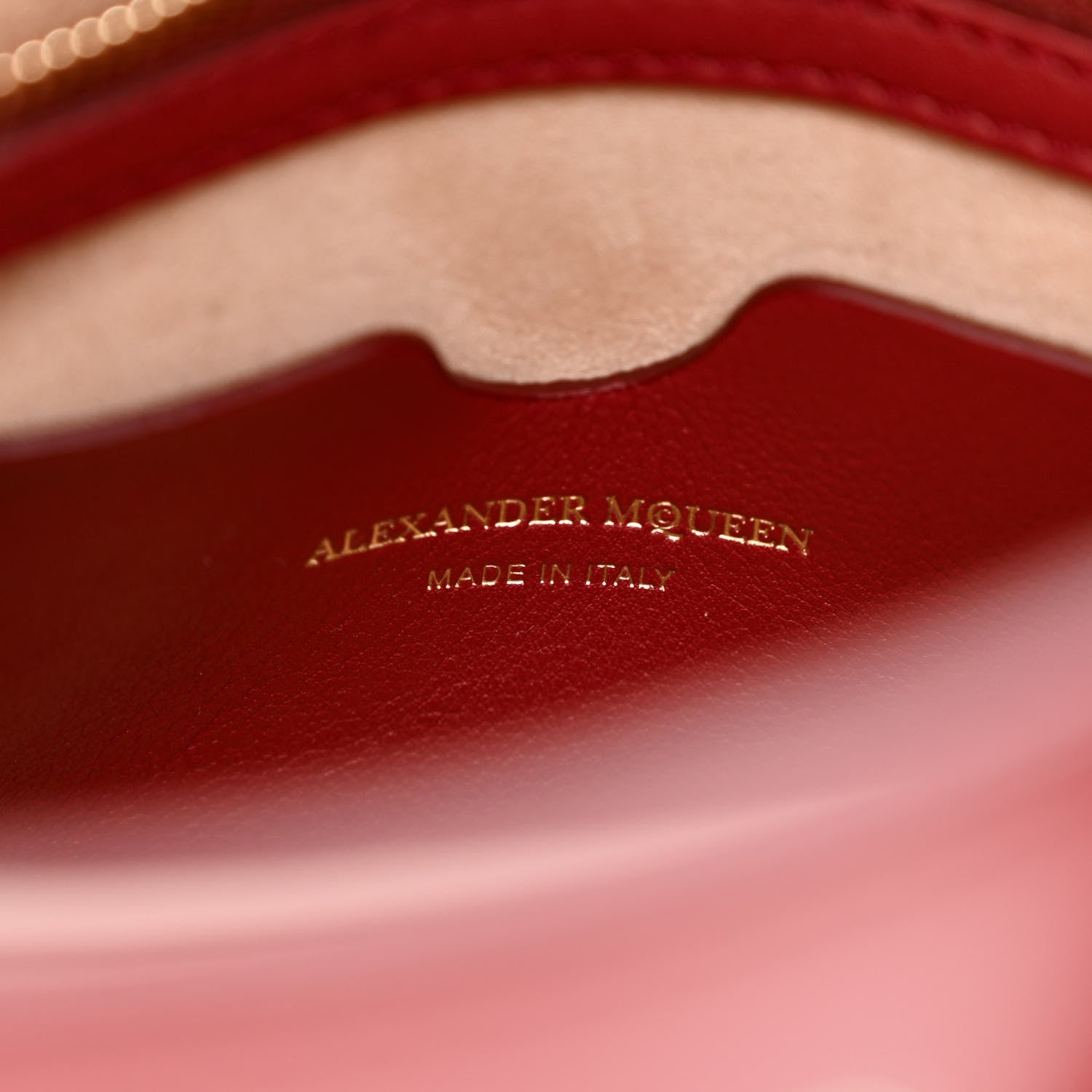 Alexander McQueen Calfskin Mini Heroine 21 Scarlet 6 of 10