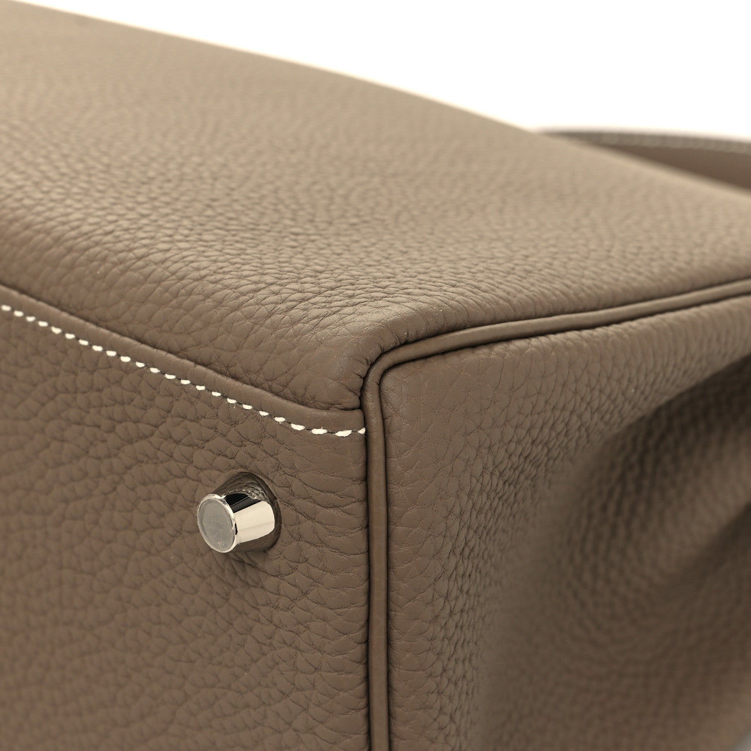 Hermes Togo Kelly Retourne 28 Etoupe 12 of 13