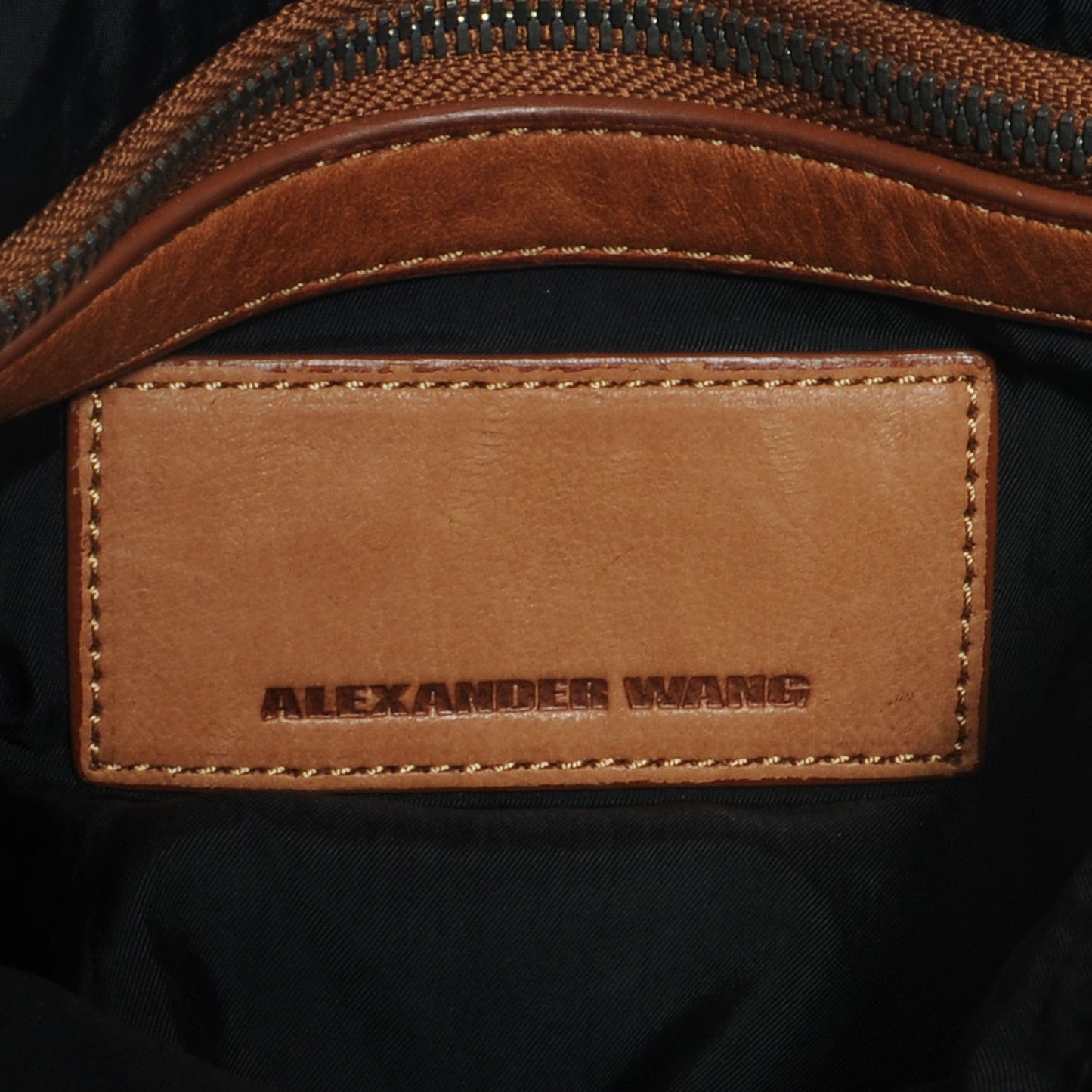 Quilted Leather Rocco Duffel Brown