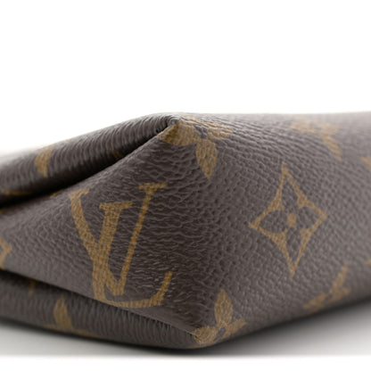 Louis Vuitton Monogram Pallas Clutch Black 9 of 10