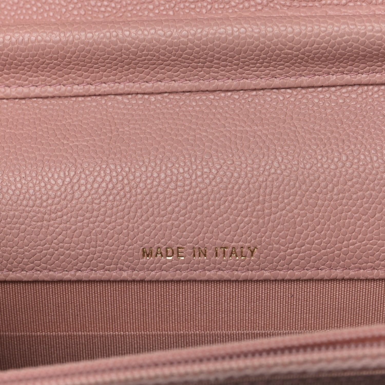Chanel Caviar Quilted Boy Square Wallet on Chain WOC Pink 7 of 10