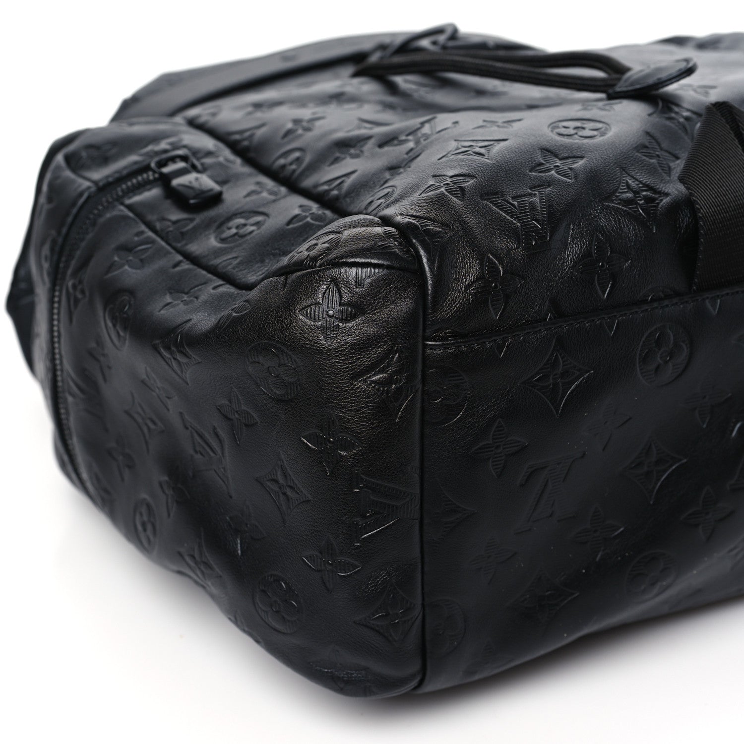 Louis Vuitton Calfskin Monogram Shadow Discovery Backpack Black 7 of 9