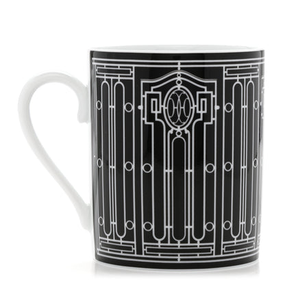 Hermes Porcelain H Deco Mug N°2 Black 1 of 9