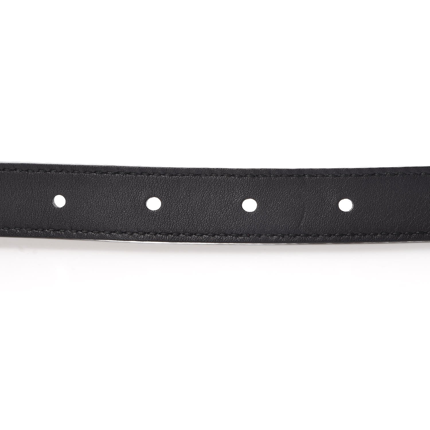 Gucci Calfskin Double G 20mm Belt 95 38 Black 5 of 7