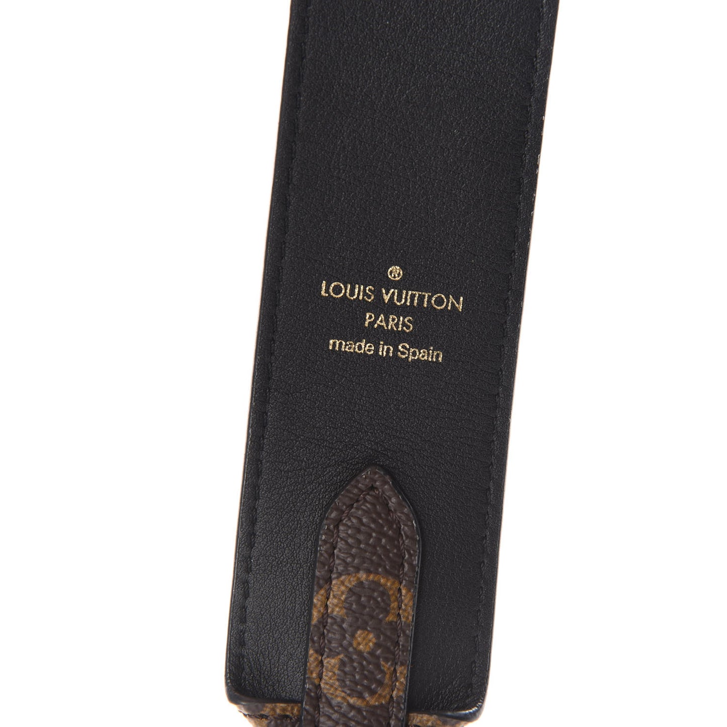 Monogram Bandouliere Shoulder Strap Black
