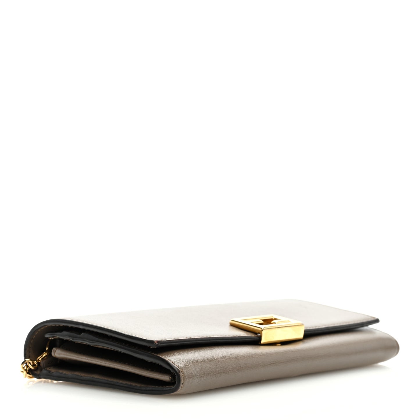 Vitello Palmellato Continental Wallet on Chain Tartufo