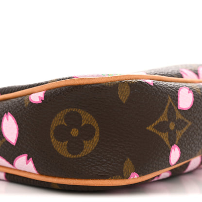 Louis Vuitton Monogram Cherry Blossom Pochette Accessories Brown 9 of 11