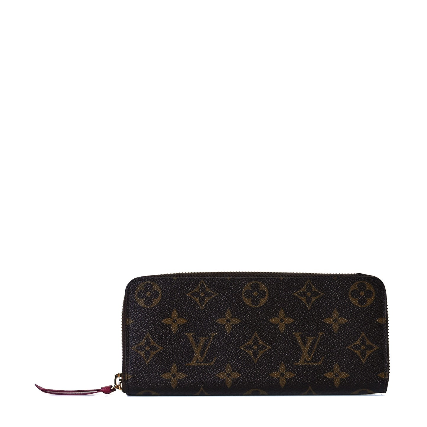Monogram Clemence Wallet Fuchsia