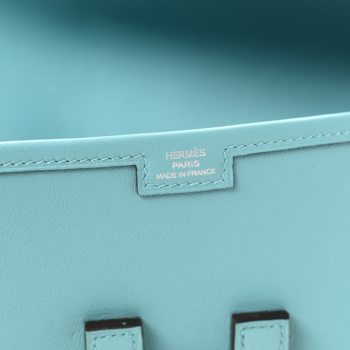 Hermes Swift Jige Elan 29 Clutch Bleu Saint Cyr 6 of 10