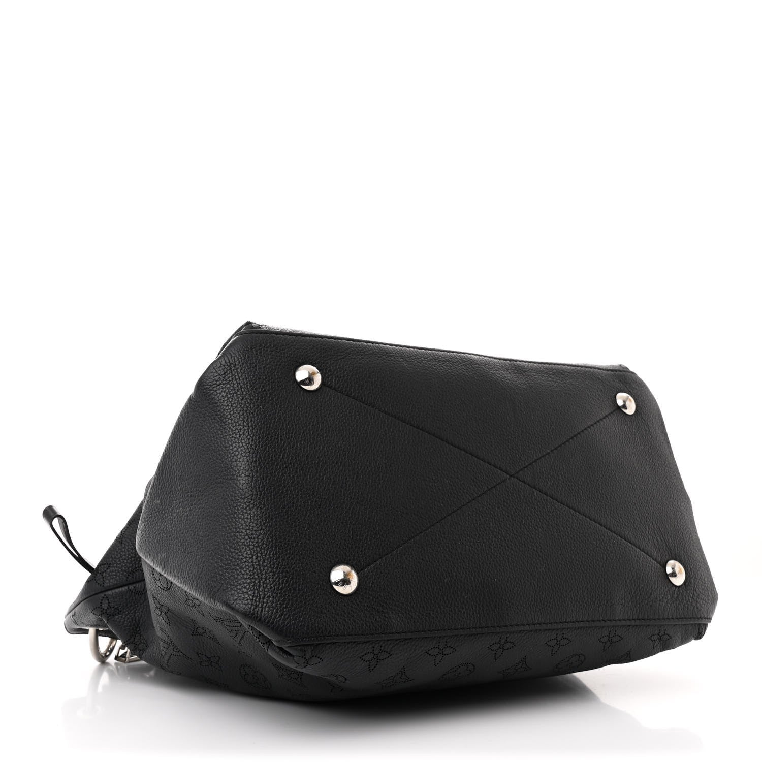 Louis Vuitton Mahina Beaubourg Hobo MM Black 4 of 9