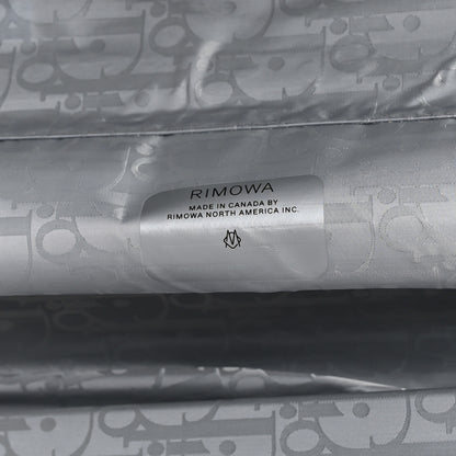 Christian Dior X RIMOWA Aluminum Gradient Cabin Luggage Silver 5 of 9