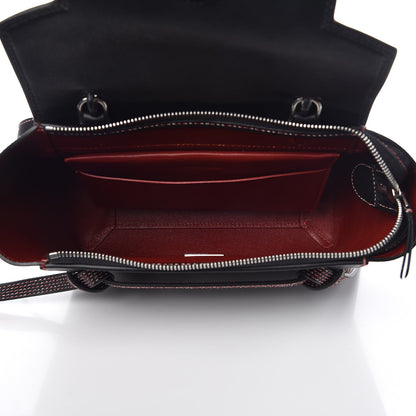 Celine Grained Calfskin Micro Stitch Belt Bag Black 6 of 10