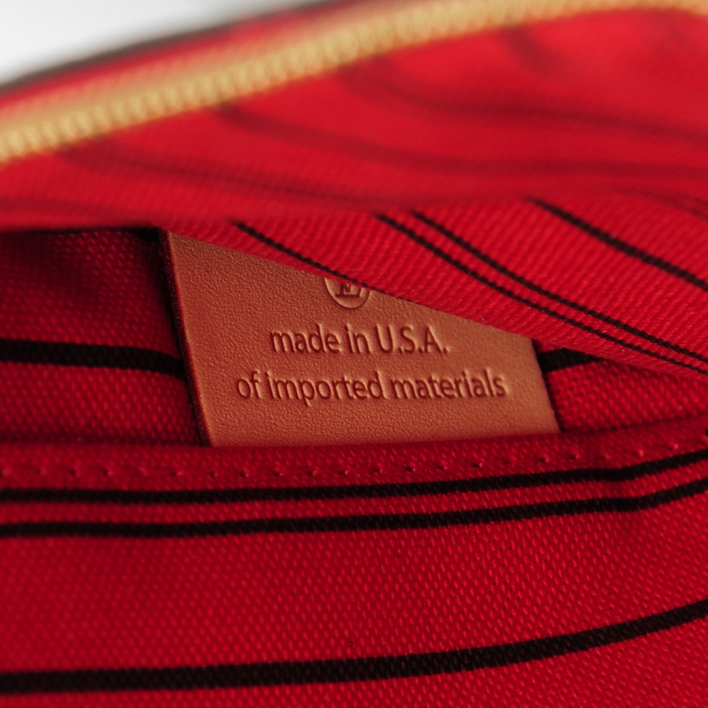 Monogram Neverfull MM GM Pochette Cherry