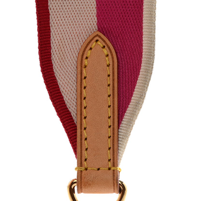 Louis Vuitton Jacquard Speedy Bandouliere 20 Shoulder Strap Fuchsia 5 of 8