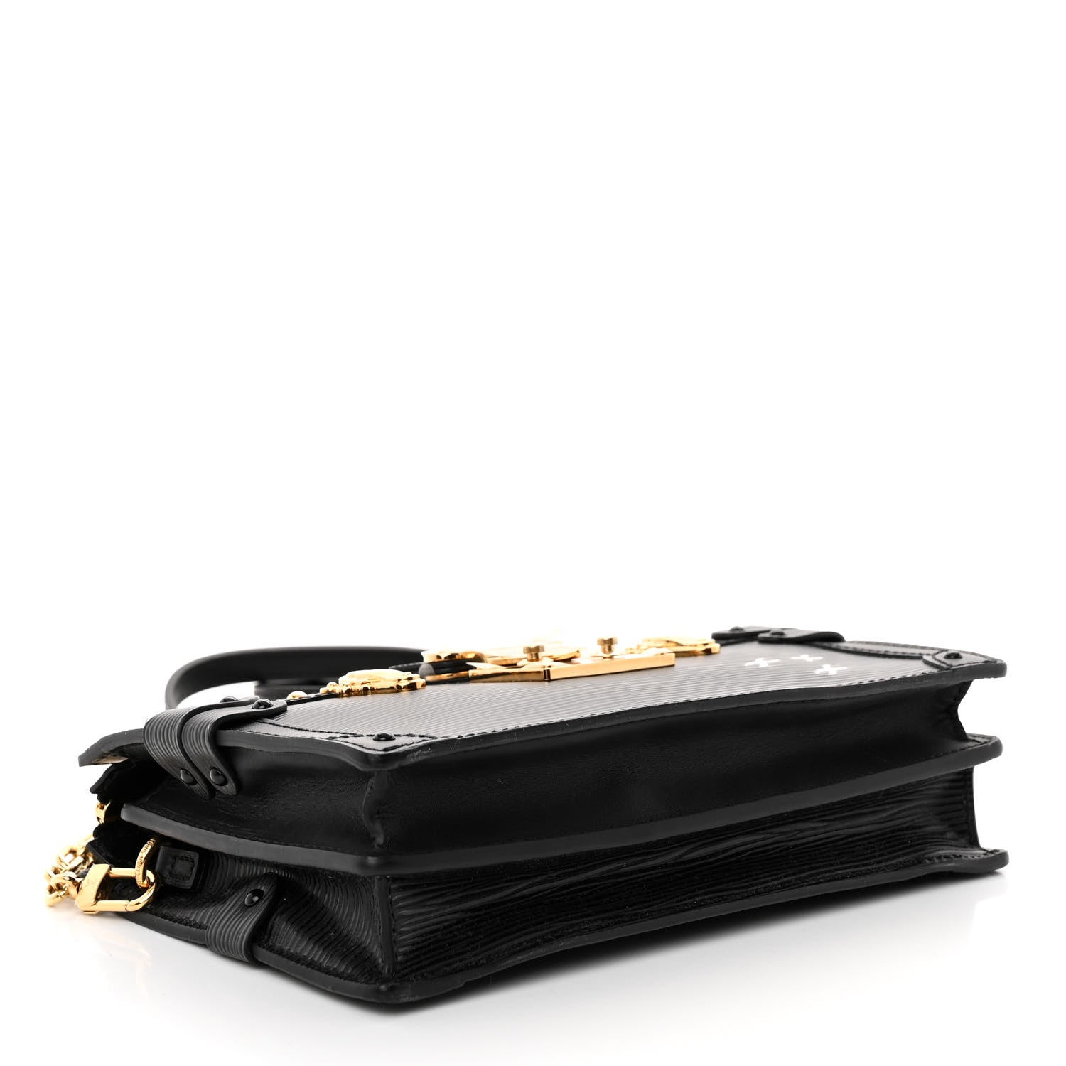 Louis Vuitton Epi Trunk Clutch Black 4 of 10