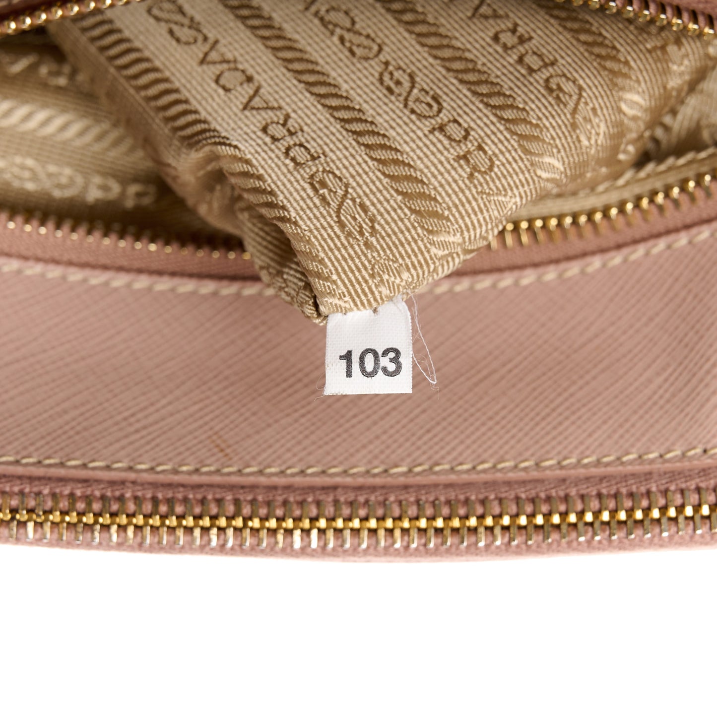 Saffiano Small Galleria Double Zip Tote Cammeo