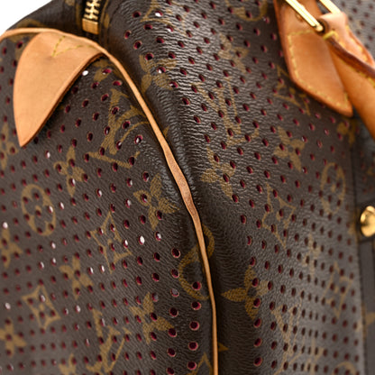 Louis Vuitton Monogram Perforated Speedy 30 Fuchsia 15 of 15
