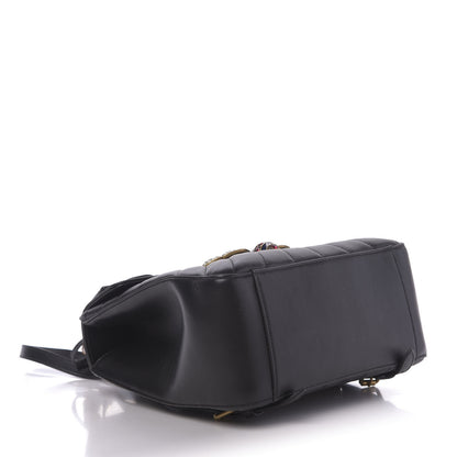 Gucci Calfskin Bamboo Trapuntata Queen Margaret Backpack Black 3 of 12