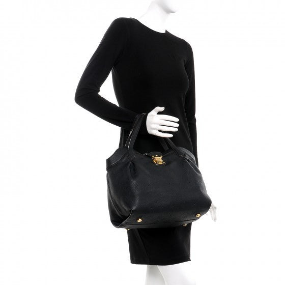 Louis Vuitton Mahina Cirrus PM Black 2 of 8