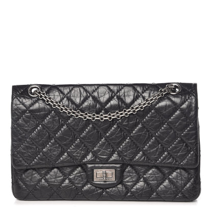 Chanel Aged Calfskin Quilted 2.55 Reissue 226 Flap Black 1 of 12