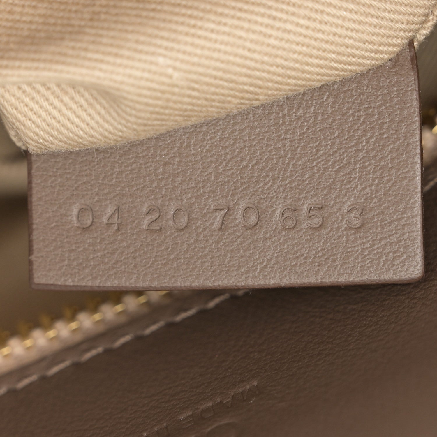 Chloe Calfskin Suede Small Tess Day Bag Motty Grey 8 of 16