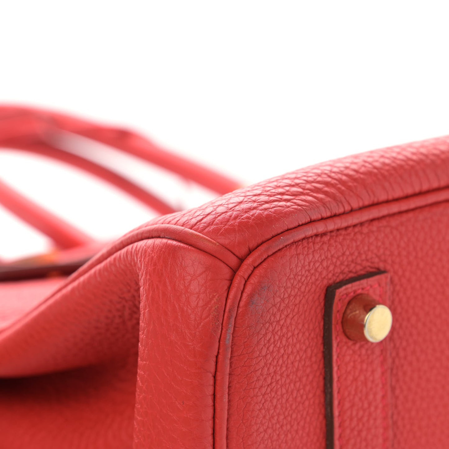 Togo Birkin 35 Rouge Casaque