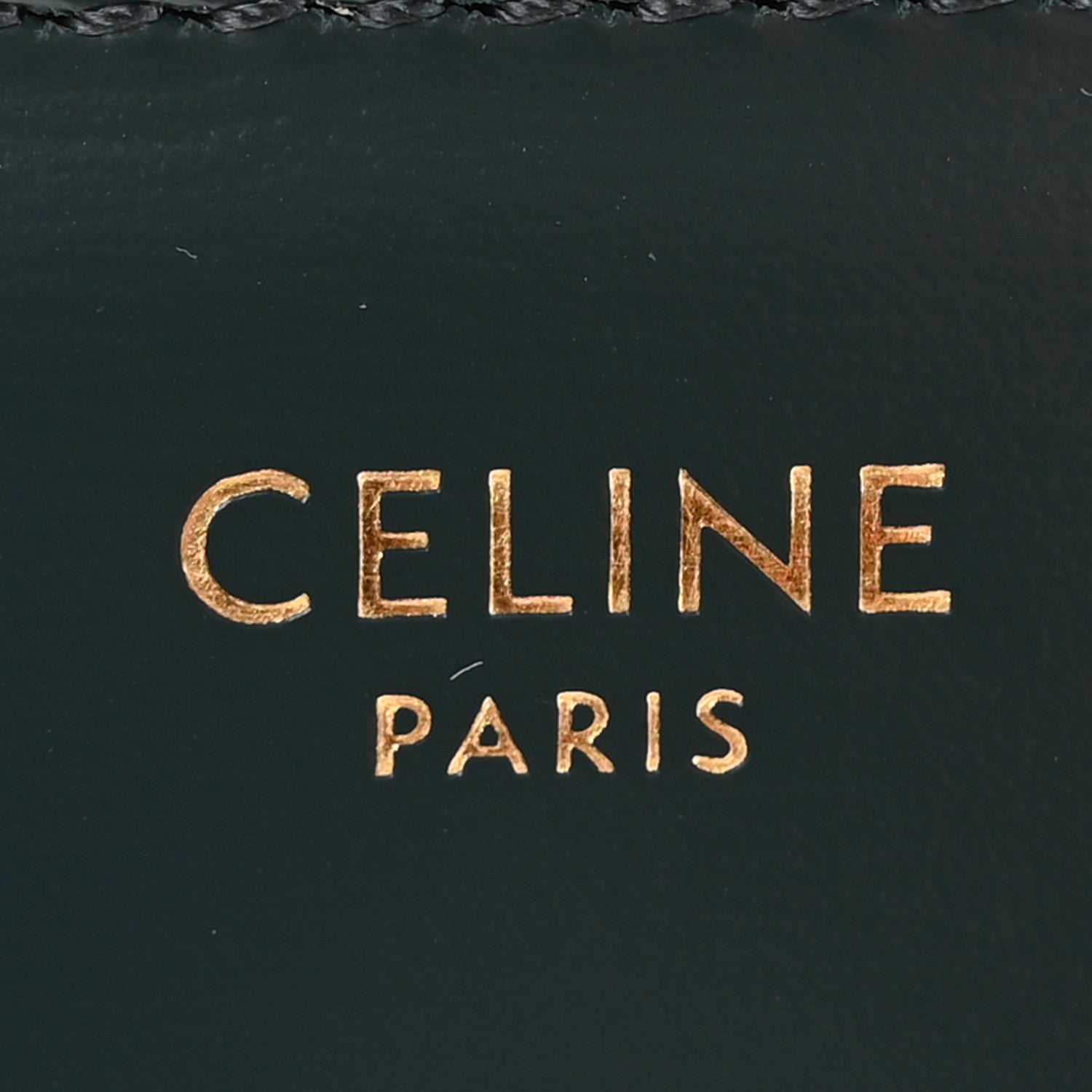 Celine Shiny Calfskin Teen Triomphe Amazone 6 of 10