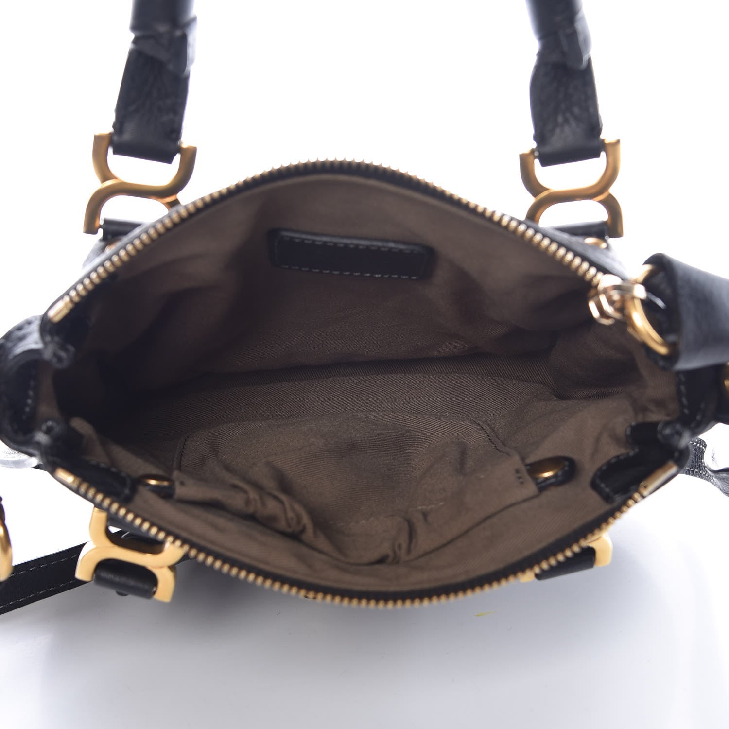 Chloe Calfskin Baby Marcie Satchel Black 5 of 9
