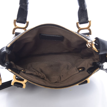 Chloe Calfskin Baby Marcie Satchel Black 5 of 9