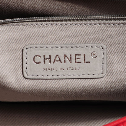 Chanel Calfskin CC Crave Reissue Jumbo Flap Light Red 6 of 9