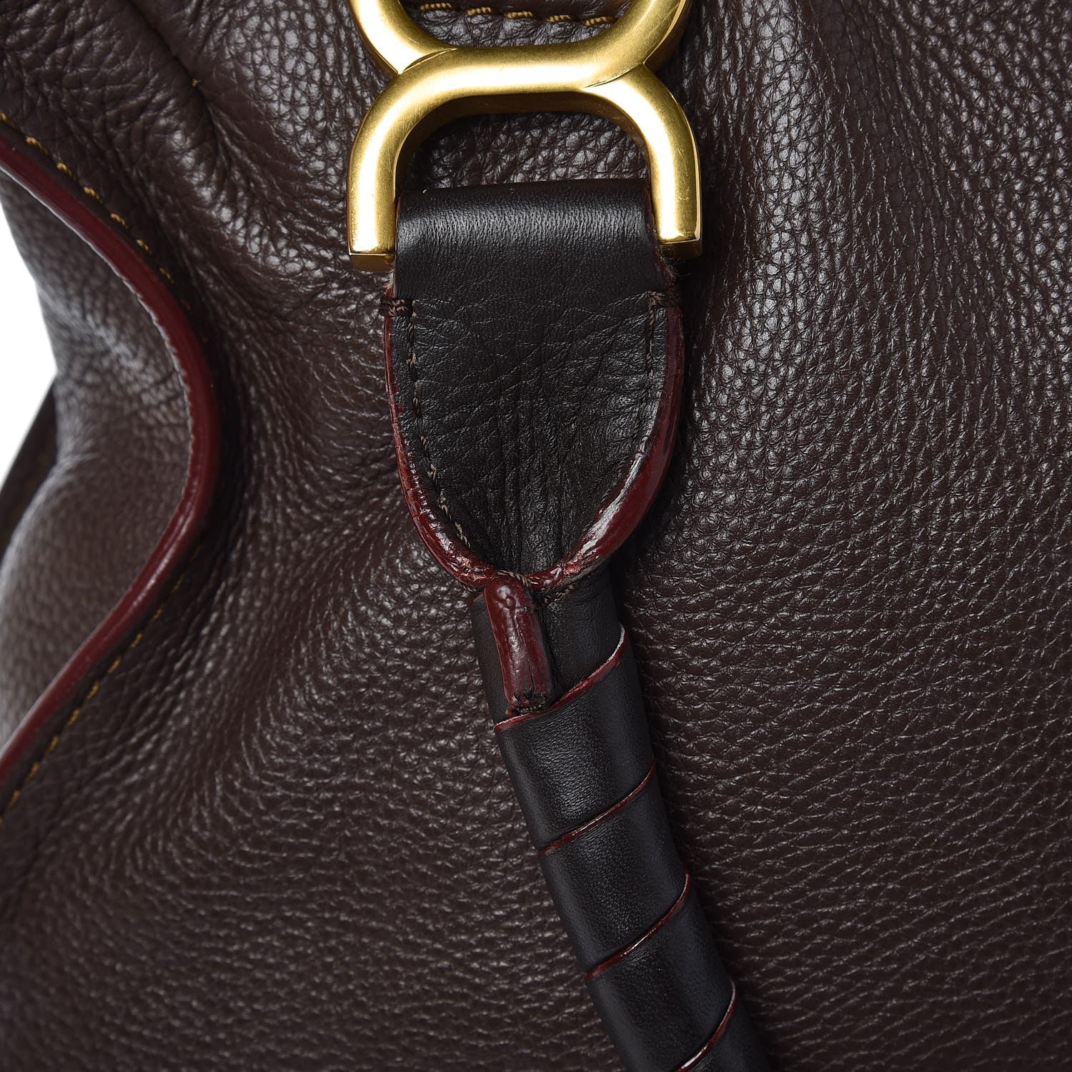 Chloe Calfskin Medium Marcie Satchel Truffle 12 of 13